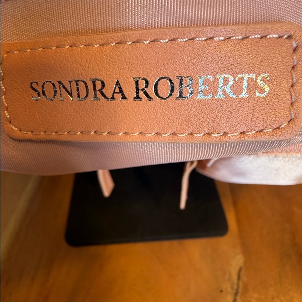 Sondra Roberts Barbiecore Glam Pink Rhinestone Satin  Clutch Shoulder Bag NWOT - Picture 2 of 16